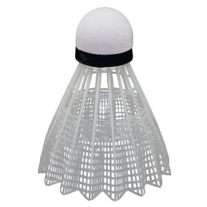 Delta Medium Speed Mantar Başlı 6lı Badminton Topu Beyaz