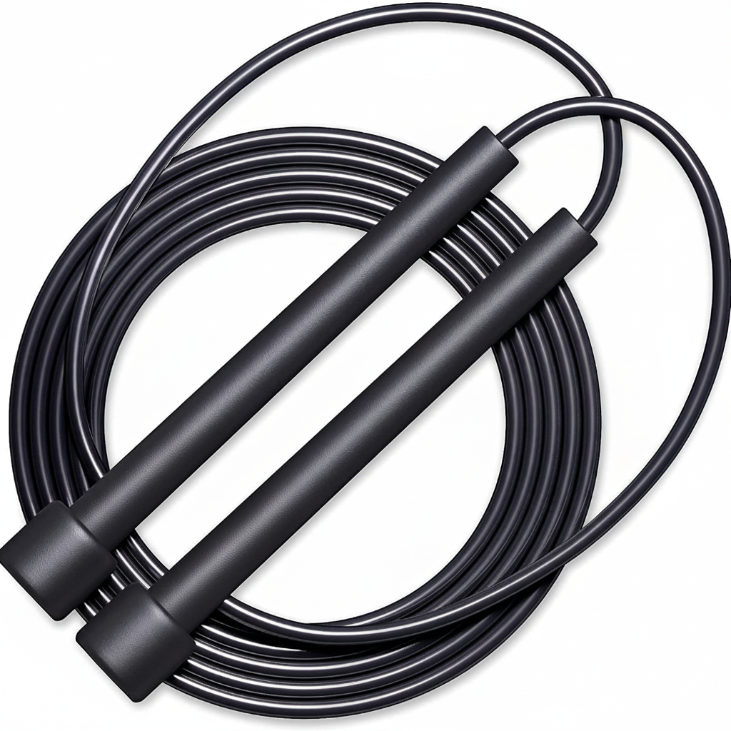 Black Ayarlanabilir Atlama İpi Siyah