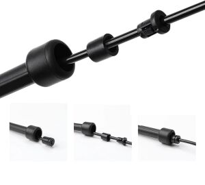 Black Ayarlanabilir Atlama İpi Siyah