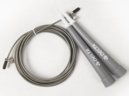 Delta Classic Crossfit Atlama İpi Gri