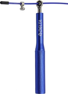 Delta Pro Crossfit Speed Atlama İpi Alüminyum Saplı Mavi