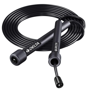 Delta Ayarlanabilir Atlama İpi Siyah Renkli