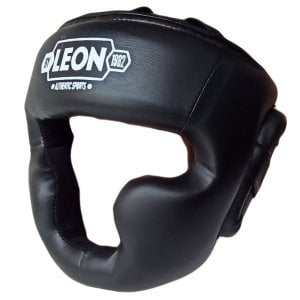Leon Hardy Boks, Muay Thai ve Kick-Boks Antrenman Kaskı Siyah