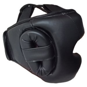 Leon Hardy Boks, Muay Thai ve Kick-Boks Antrenman Kaskı Siyah