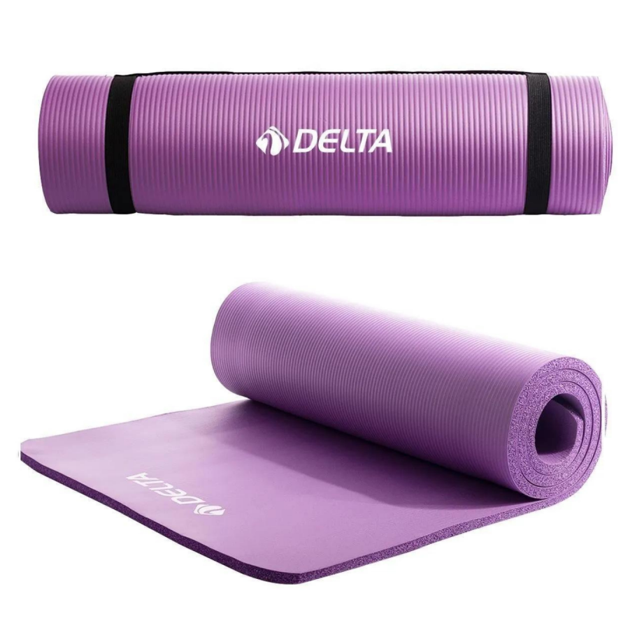 Delta Egzersiz, Yoga ve Pilates Minderi 10 mm. Mor Renk