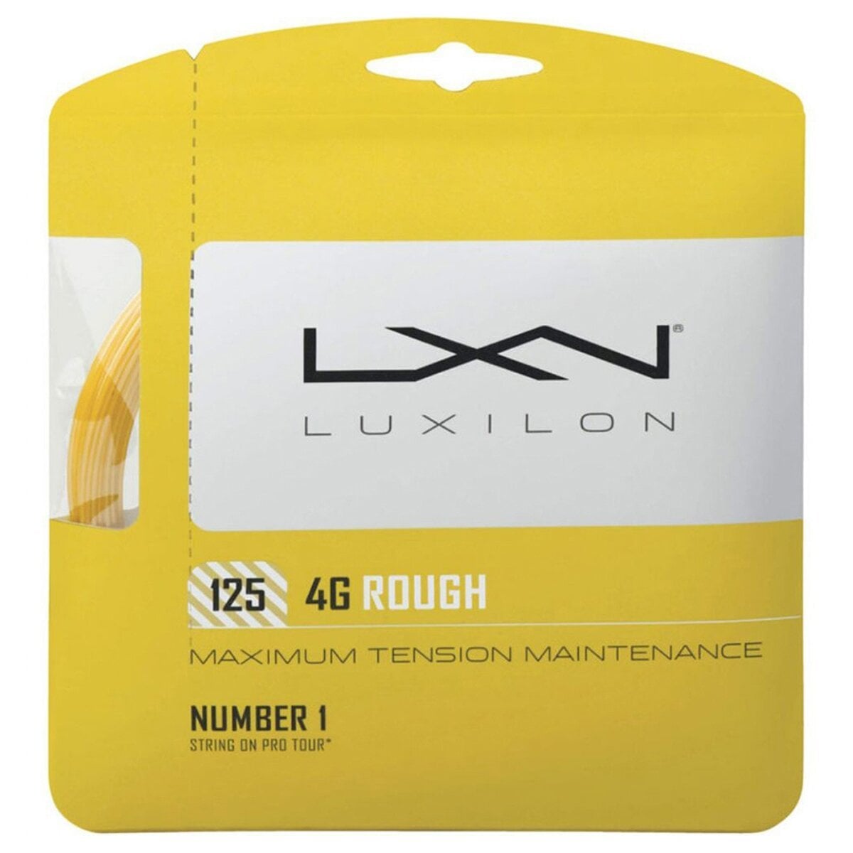 Luxilon 4G Rough 125 Raket Kordajı 1,25 mm. Kordaj Sarı