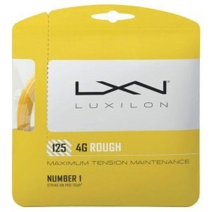 Luxilon 4G Rough 125 Raket Kordajı 1,25 mm. Kordaj Sarı