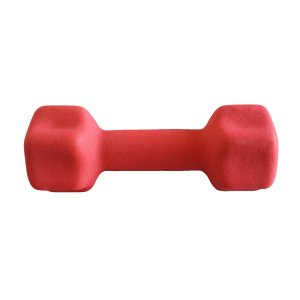 Delta 2 kg. 1 Adet Neopren Dambıl Kırmızı