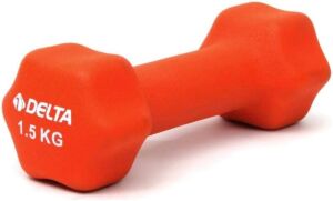 Delta 1,5 kg. 1 Adet Neopren Dambıl Turuncu