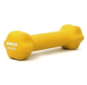 Delta 0,5 kg. 1 Adet Neopren Dambıl Sarı