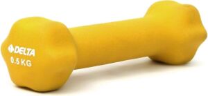 Delta 0,5 kg. 1 Adet Neopren Dambıl Sarı
