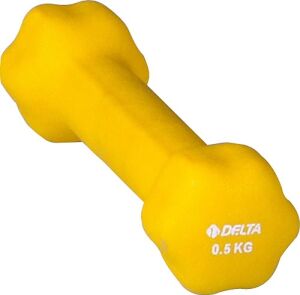 Delta 0,5 kg. 1 Adet Neopren Dambıl Sarı