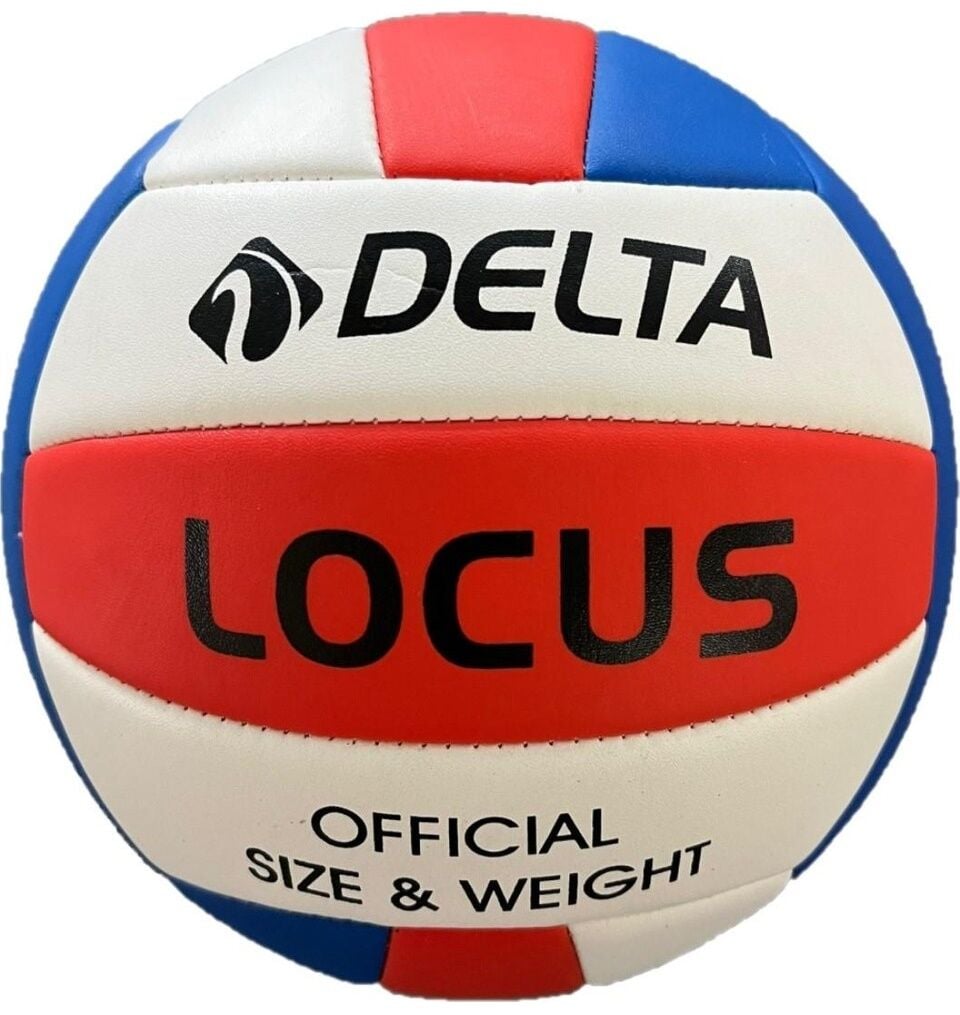 Delta Locus Voleybol Topu Mavi, Beyaz ve Kırmızı