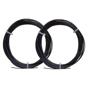 2 Adet Wilson Synthetic Gut Power 1,30 mm. Kordaj 12 Metre Siyah