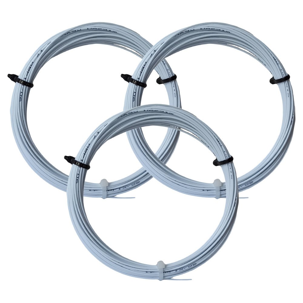 3 Adet Wilson Revolve Spin 1,25 mm. Kordaj 12 Metre Beyaz