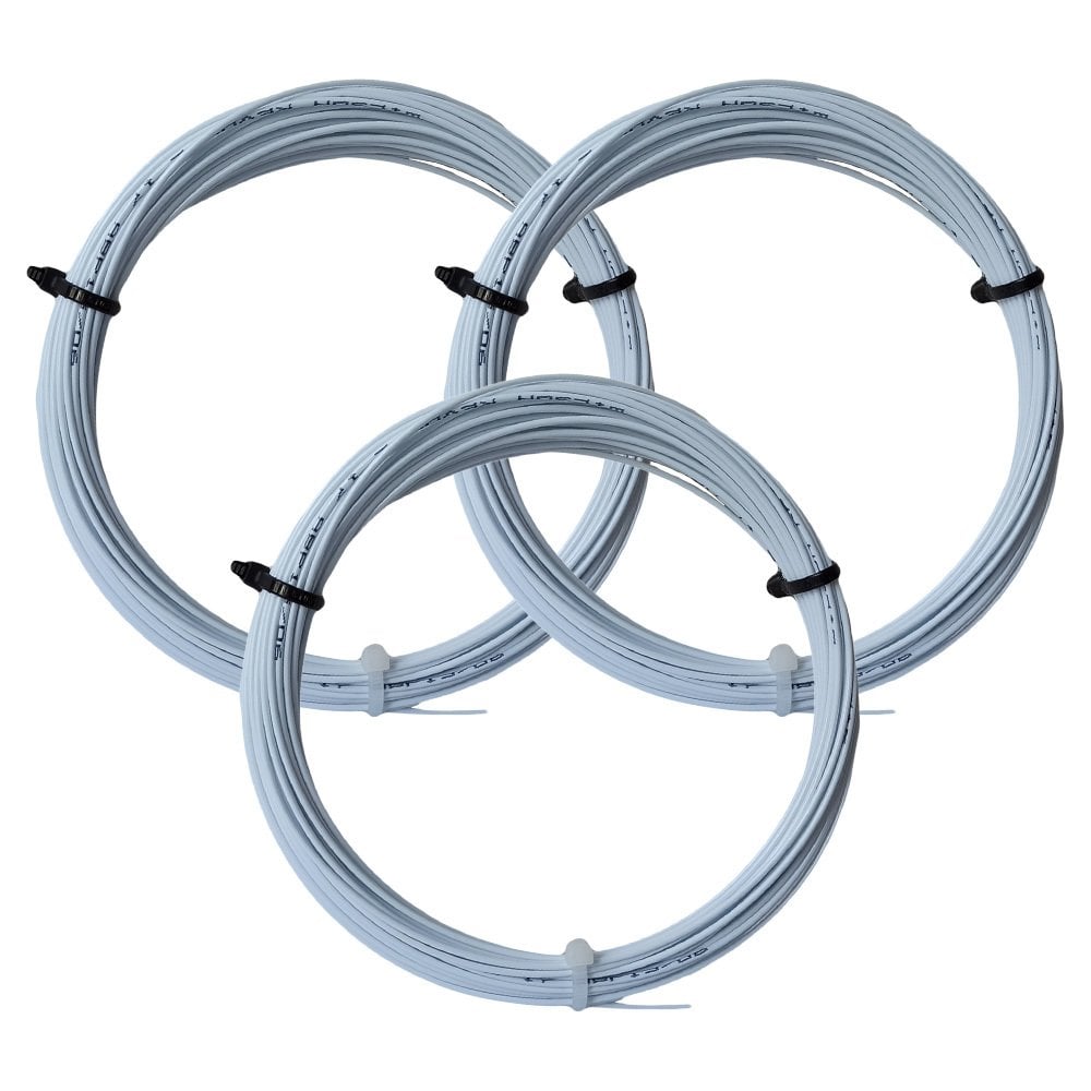 3 Adet Wilson Revolve Spin 1,25 mm. Kordaj 12 Metre Beyaz