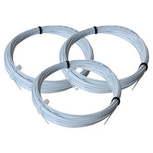 3 Adet Wilson Revolve Spin 1,25 mm. Kordaj 12 Metre Beyaz