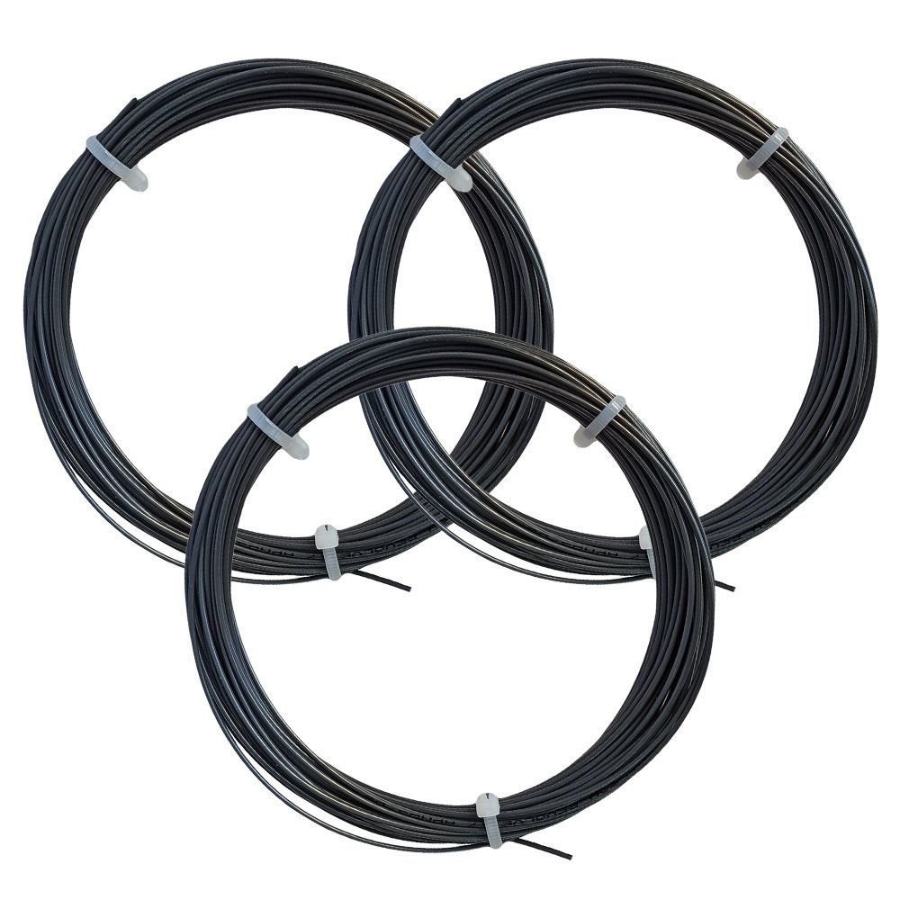 3 Adet Wilson Revolve Spin 1,25 mm. Kordaj 12 Metre Siyah