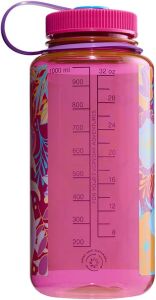 Nalgene Wide Mouth 32 Oz Suluk Matara 1 Litre botanical Florals