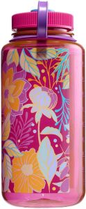 Nalgene Wide Mouth 32 Oz Suluk Matara 1 Litre botanical Florals