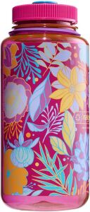 Nalgene Wide Mouth 32 Oz Suluk Matara 1 Litre botanical Florals