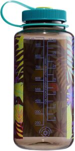 Nalgene Wide Mouth 32 Oz Suluk Matara 1 Litre botanical Ferns