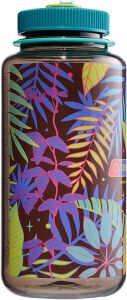 Nalgene Wide Mouth 32 Oz Suluk Matara 1 Litre botanical Ferns