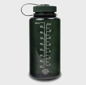 Nalgene Wide Mouth 32 Oz Suluk Matara 1 Litre Nefti Yeşil