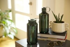 Nalgene Wide Mouth 32 Oz Suluk Matara 1 Litre Nefti Yeşil