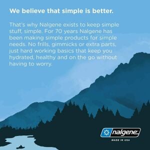 Nalgene 16 Oz NM Tritan Suluk Matara 0,5 Litre Rainbow Snake