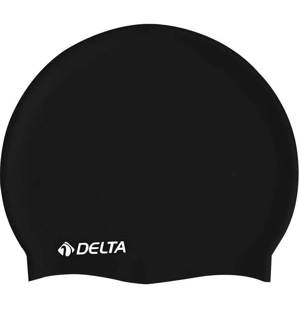 Delta Silikon Bone Yüzücü Havuz ve Deniz Bonesi Koyu Siyah