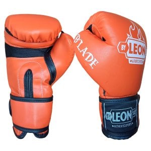 Leon Blade Training Boks, Kick Boks ve Muay Thai Eldiveni Turuncu