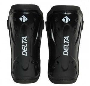 Delta Çift Cırtlı Tekmelik Futbolcu Tekmeliği Siyah