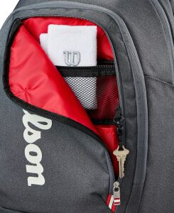 Wilson Tour Backpack Tenis Sırt Çantası Antrasit