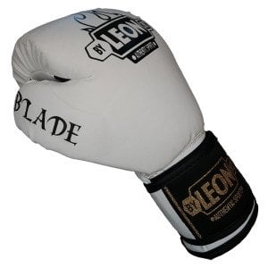 Leon Blade Training Boks, Kick Boks ve Muay Thai Eldiveni Beyaz