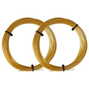 2 Adet Luxilon 4G 1,30 mm. Monofilament Kordaj 12 Metre Altın Sarısı