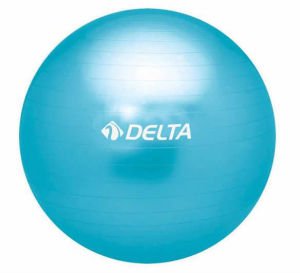 Delta 55 Cm. Mavi Pilates Topu + Pompa