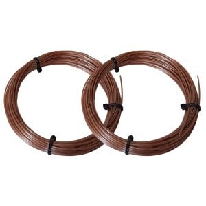 2 Adet Luxilon 125 Element Raket Kordajı 1,25 mm. Kordaj Bordo