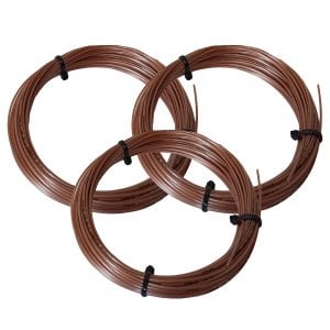 3 Adet Luxilon 125 Element Raket Kordajı 1,25 mm. Kordaj Bordo