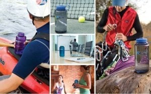 Nalgene 16 Oz WM Tritan Suluk Matara 0,5 Litre Şeffaf