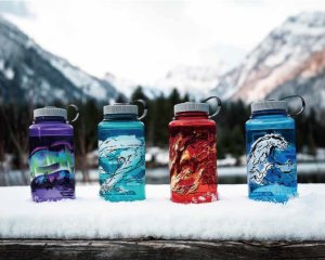 Nalgene 32 Oz WM Trout Wind Suluk Matara 1 Litre Turkuaz 682019-0141