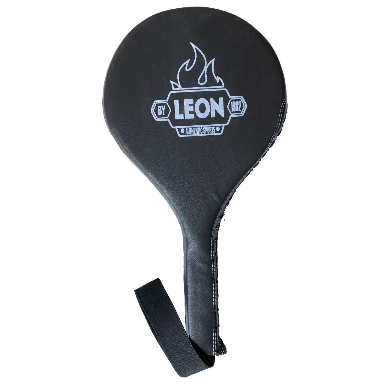 Leon Ultimate Hakiki Deri Boks ve Kick Boks Raket Ellik Siyah