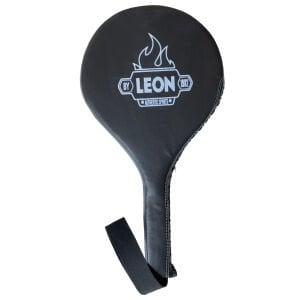 Leon Ultimate Hakiki Deri Boks ve Kick Boks Raket Ellik Siyah