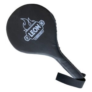 Leon Ultimate Hakiki Deri Boks ve Kick Boks Raket Ellik Siyah