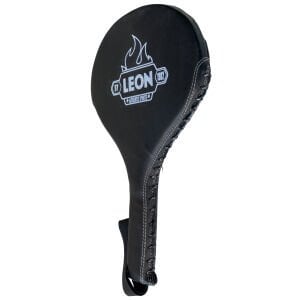 Leon Ultimate Hakiki Deri Boks ve Kick Boks Raket Ellik Siyah