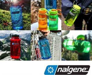 Nalgene 32 Oz WM Trout Wind Suluk Matara 1 Litre Kırmızı 682019-0143