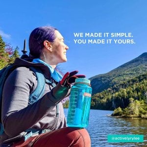 Nalgene 32 Oz WM Trout Wind Suluk Matara 1 Litre Kırmızı 682019-0143