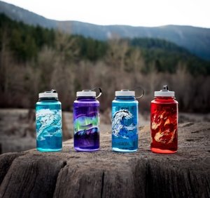 Nalgene 32 Oz WM Trout Wind Suluk Matara 1 Litre Kırmızı 682019-0143