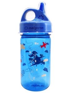 Nalgene 12 Oz Grip N-Gulp Tritan Suluk Çocuk Suluğu Mavi 2182-3112