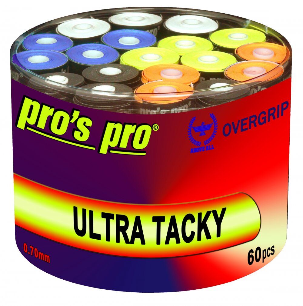 Pros Pro Ultra Tacky 60lı Overgrip Karışık Renkli